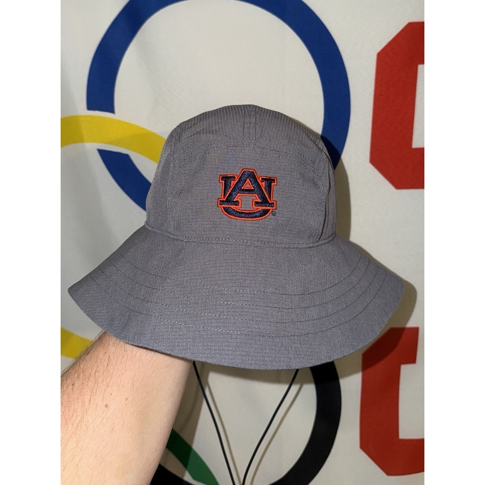 Under Armour Auburn Tigers Bucket Hat Cap Gray Football Sun
